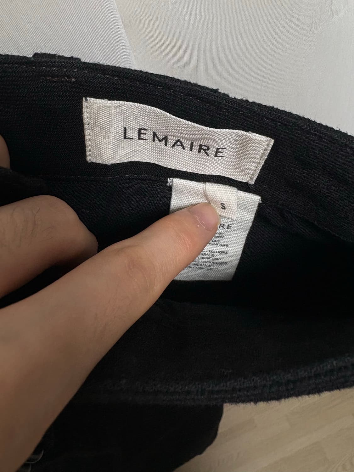 Lemaire. Twisted denim pants 상품이미지3