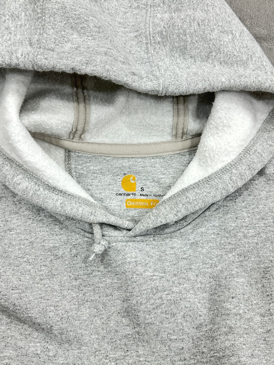 칼하트 스펠아웃 후드 S 상품이미지4