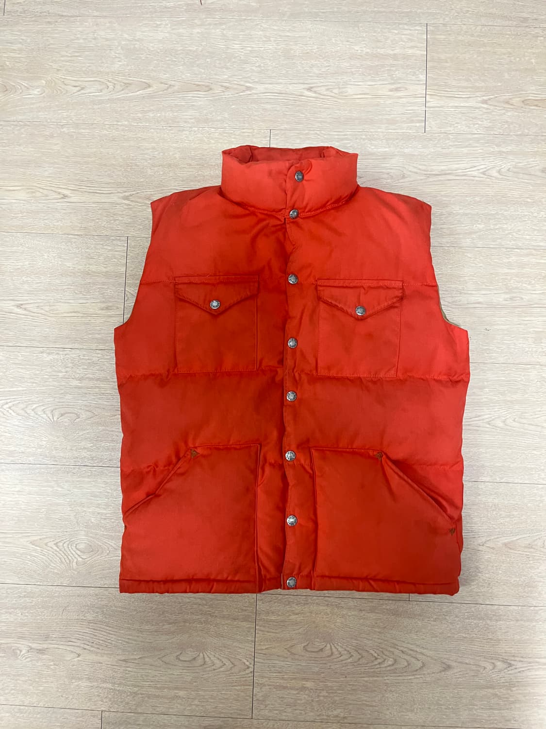 노스페이스 브라운 라벨 80년대 구스다운 베스트 상품이미지1