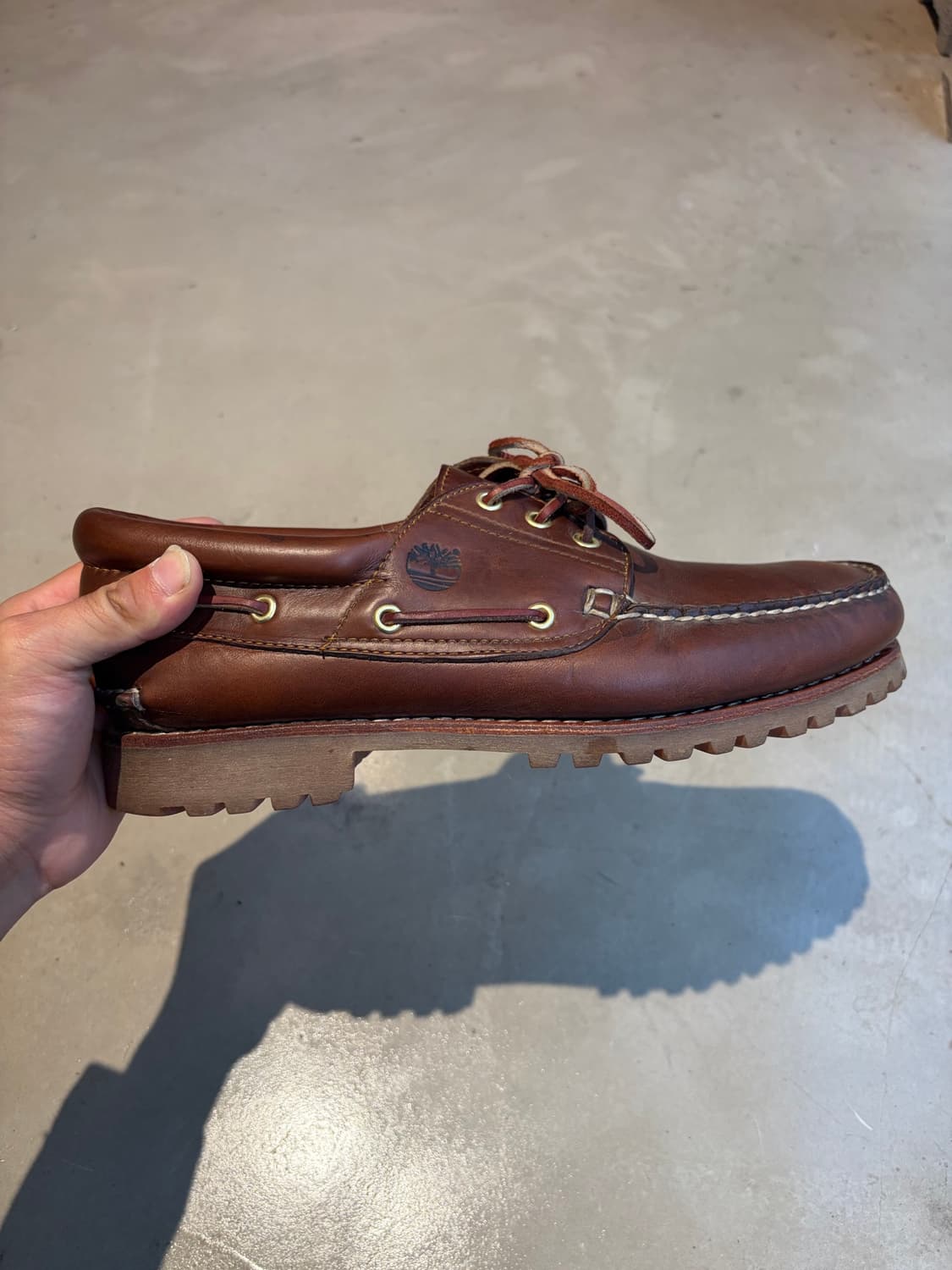 280) 00s Timberland 클래식 3아이 보트 슈즈 상품이미지7