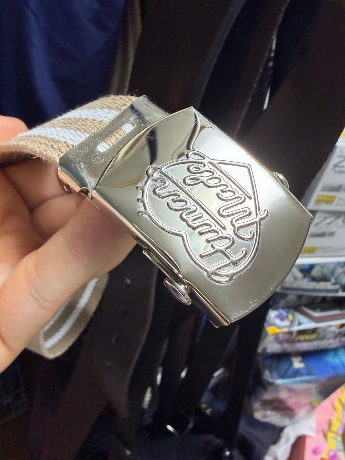 휴먼메이드 베이지 벨트 상품이미지1