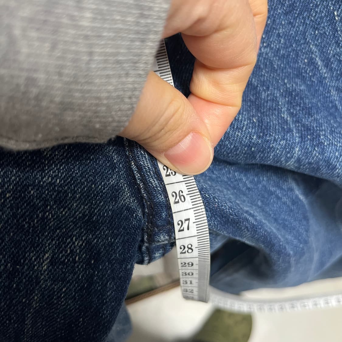 솔리드옴므 Solid Homme 스트레이트 핏 데님 진 46 상품이미지4