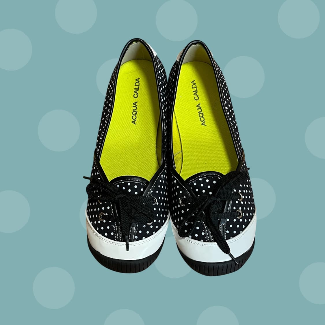 빈티지 쿠앤크 땡땡이 플랫슈즈 상품이미지6