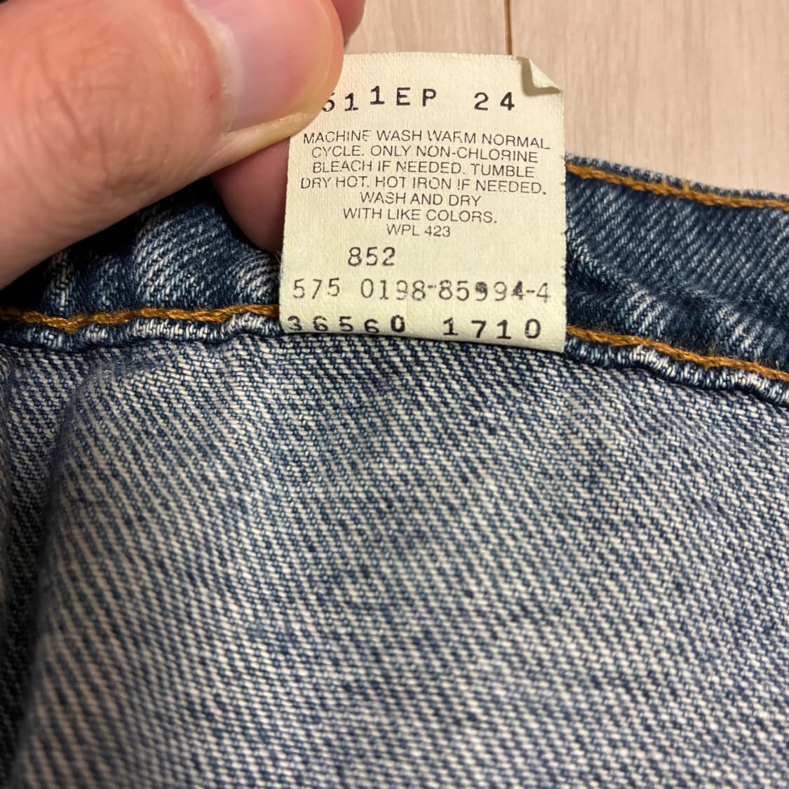90s 리바이스 560 쇼츠 Made in USA 상품이미지5