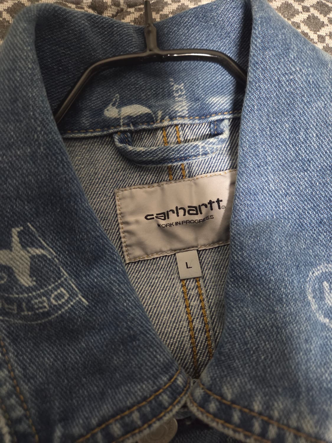 칼하트윕 스탬프 자켓 L 상품이미지5