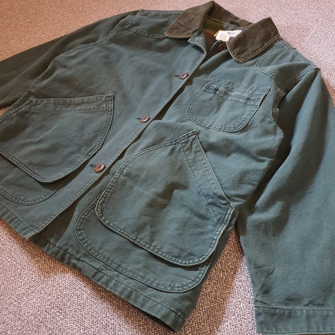 80s 엘엘빈 우먼 헌팅 쟈켓 no.52 상품이미지2