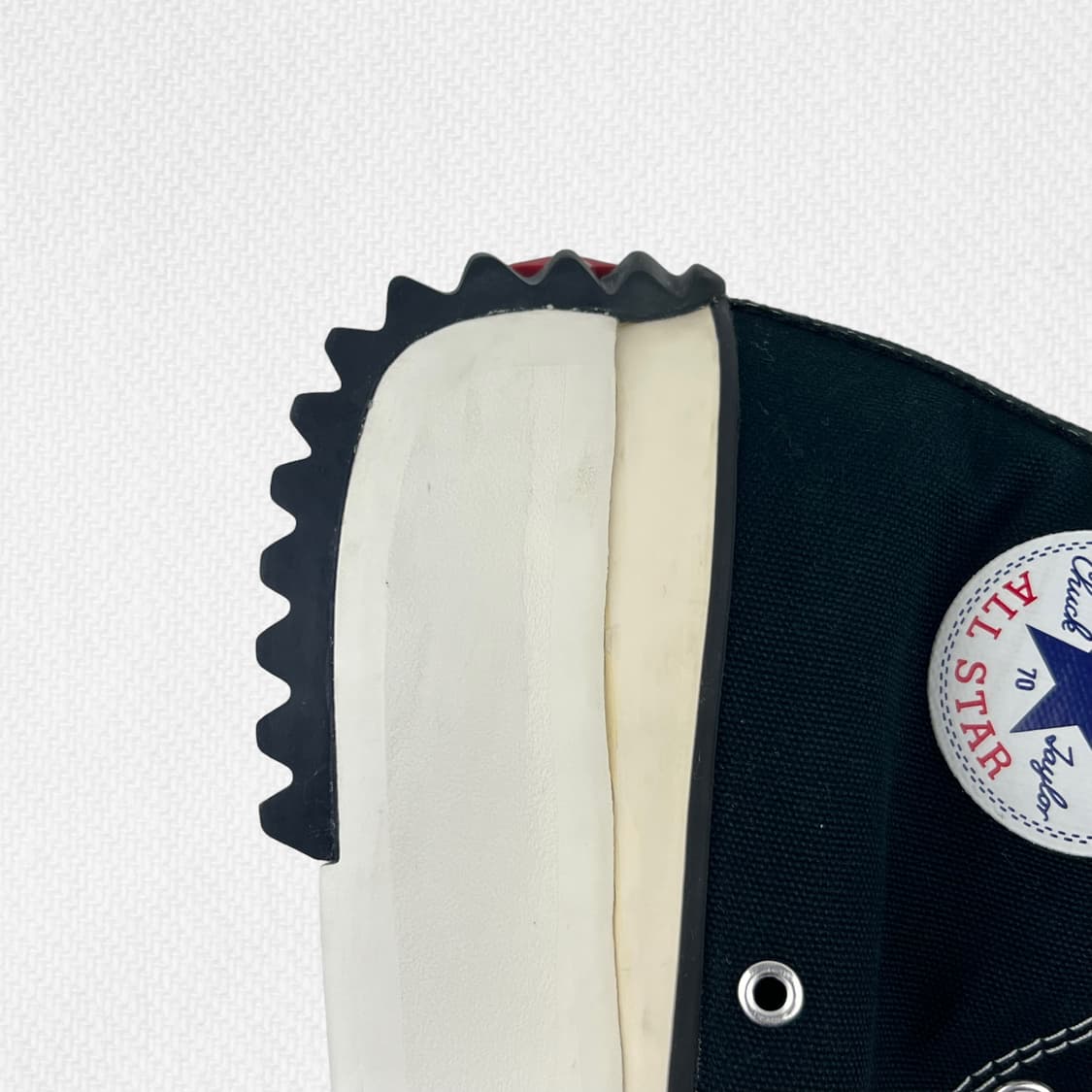 280 컨버스 x JW 앤더슨 런스타 하이크 하이 블랙 상품이미지5