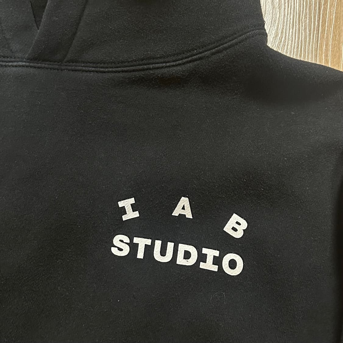 아이앱 스튜디오 후드 블랙 L 상품이미지2