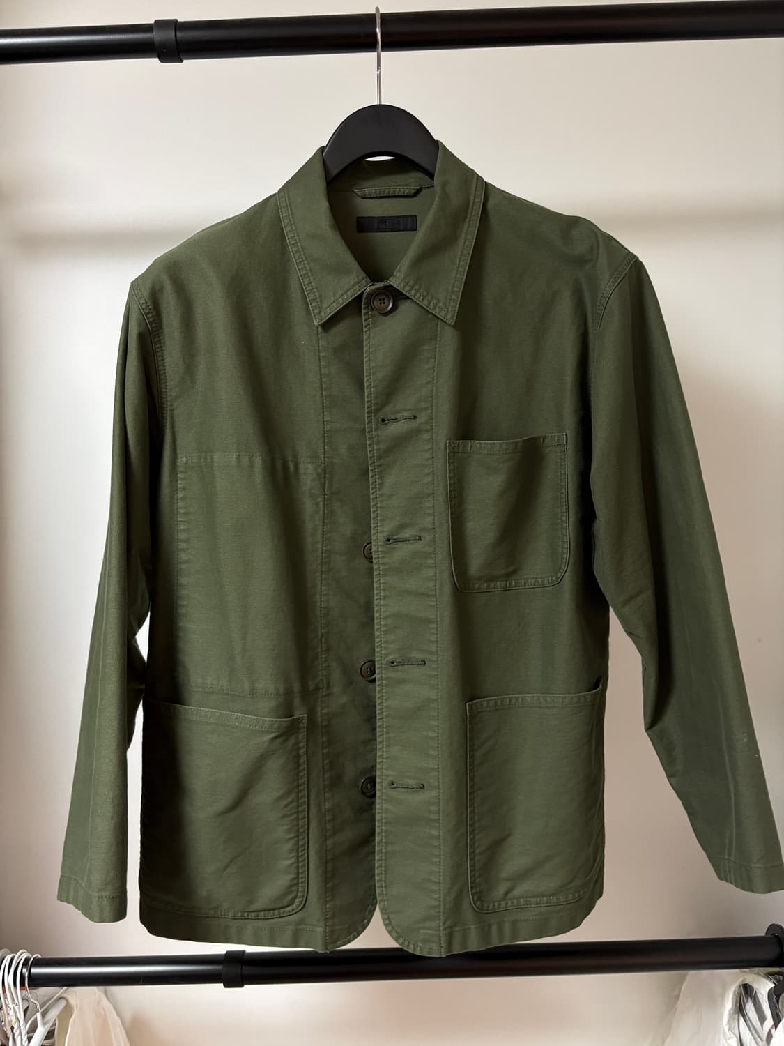 유니클로 유틸리티 워크 자켓 카키 m 상품이미지1