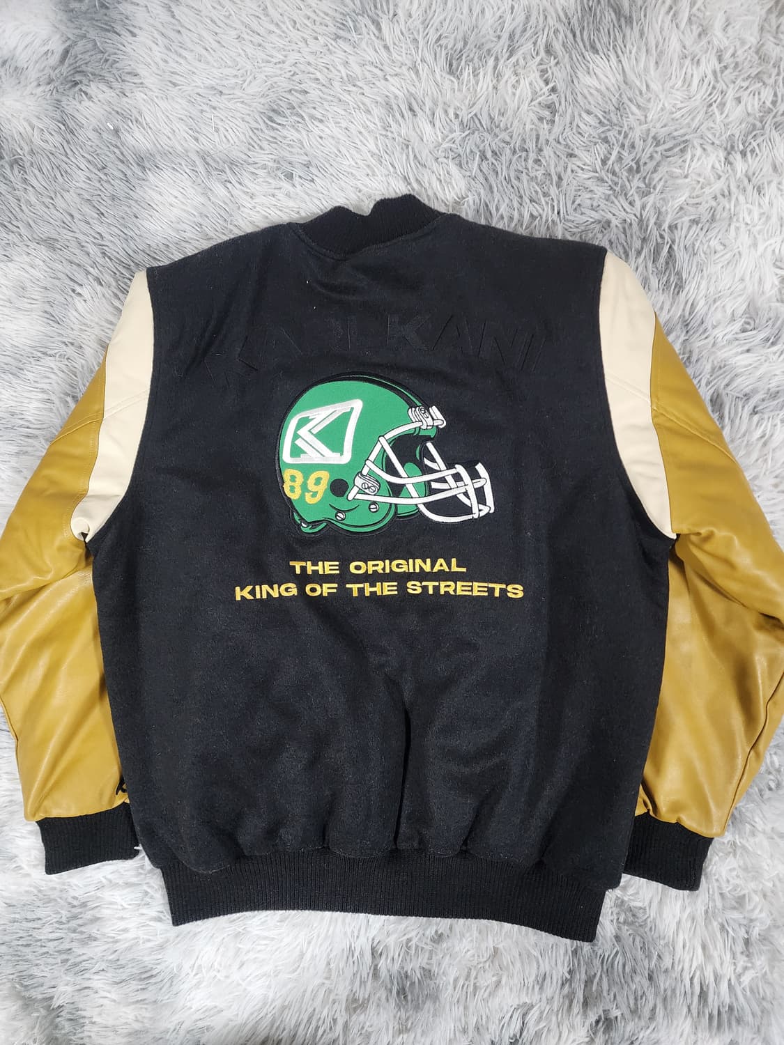 칼카니 블랙/골드 스타디움 자켓 상품이미지2