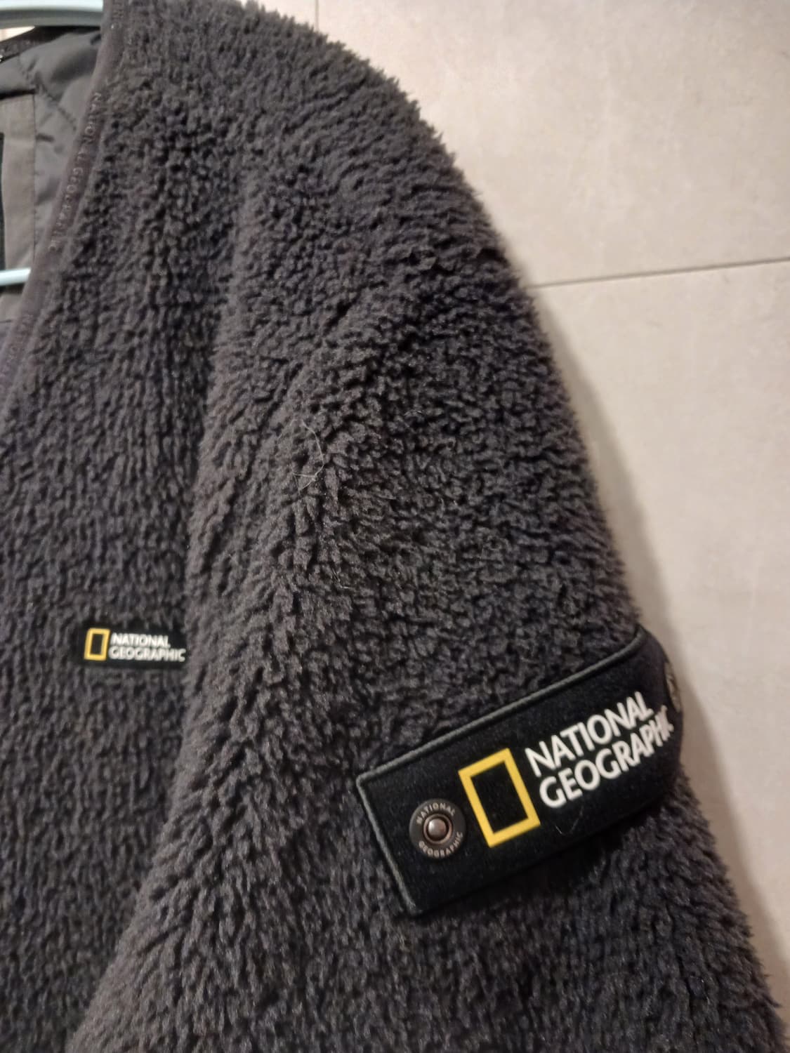 내셔널지오그래픽 정품 남성 뽀글이 롱 가디건 105 (XL) 사이즈 상품이미지8