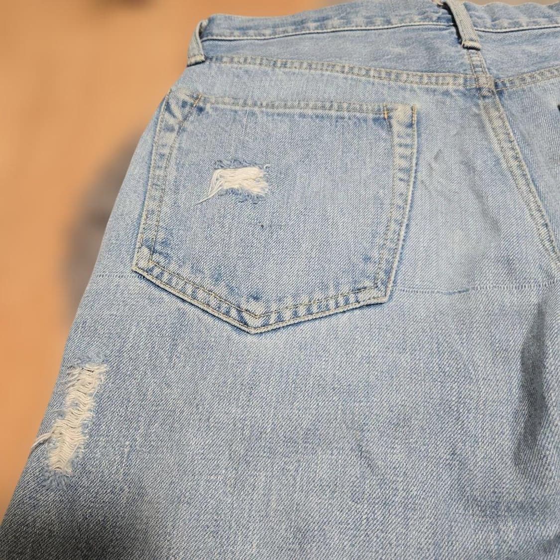 캐피탈 연청 디스트로이드 데님 팬츠 상품이미지10