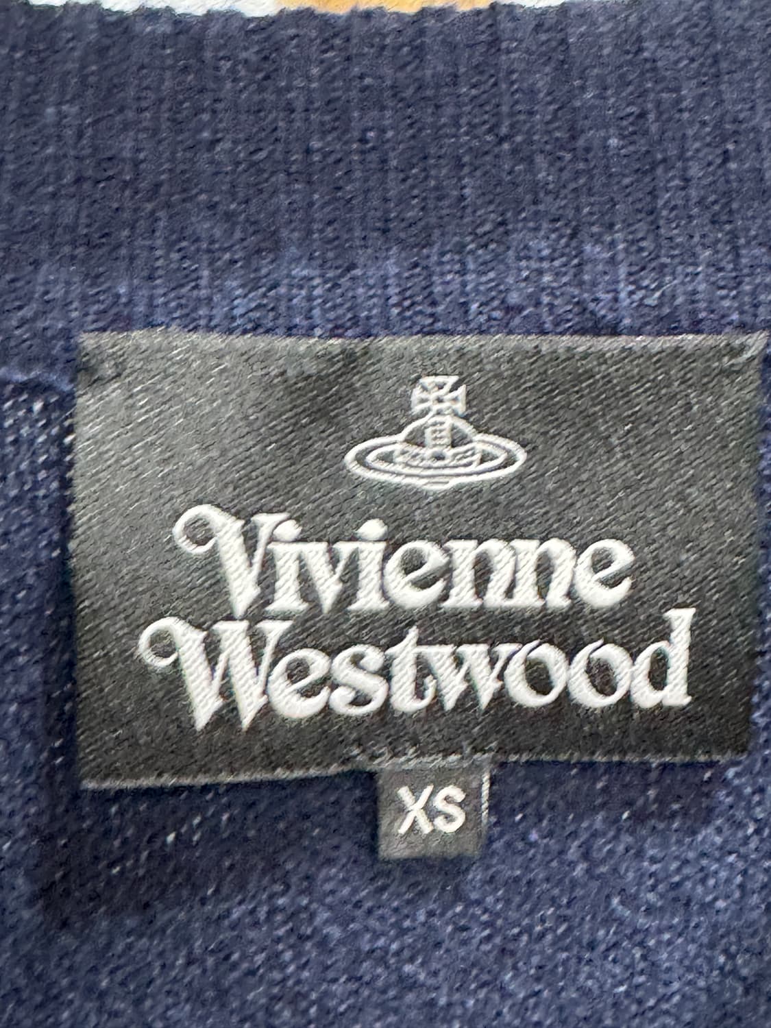 백화점판 비비안웨스트우드 니트 가디건 XS  상품이미지2