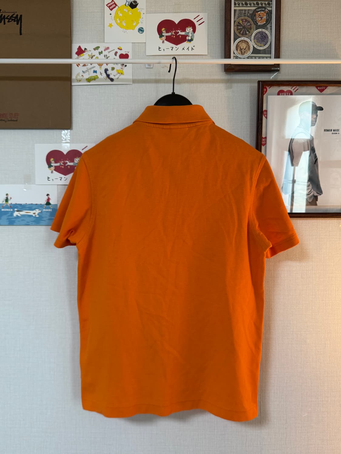 (95)라코스테 코튼 카라티 오렌지 상품이미지2