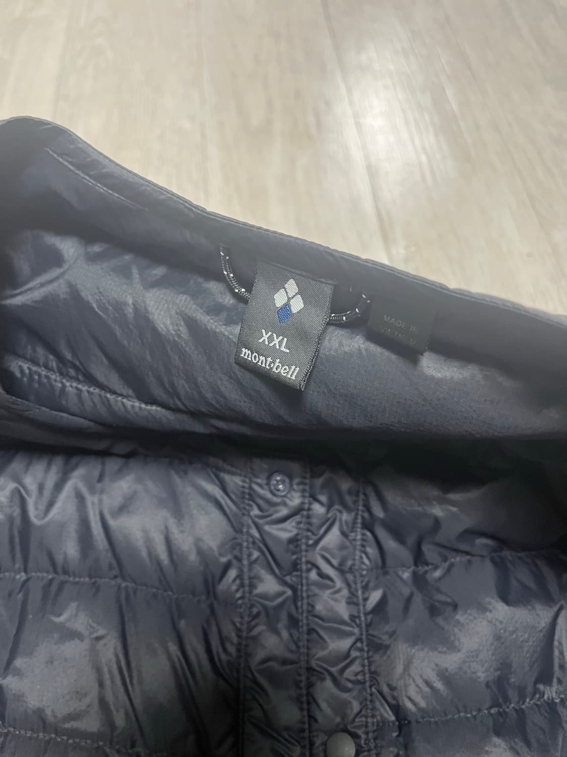 XXL 일본판 몽벨 슈페리어 경량패딩 상품이미지2