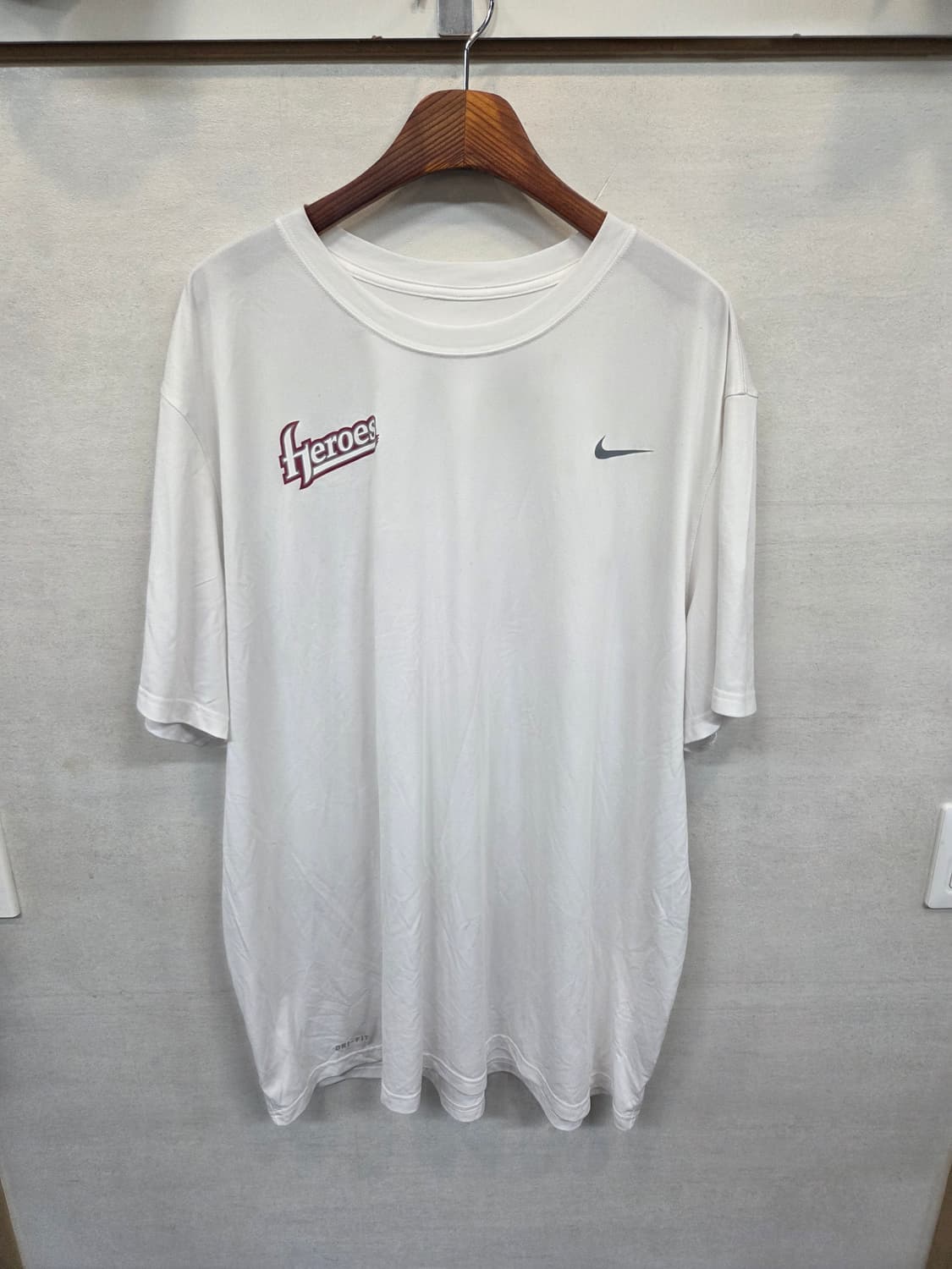 나이키 빅사이즈 드라이핏 키움 히어로즈 기능성 반팔 xxxl 상품이미지1