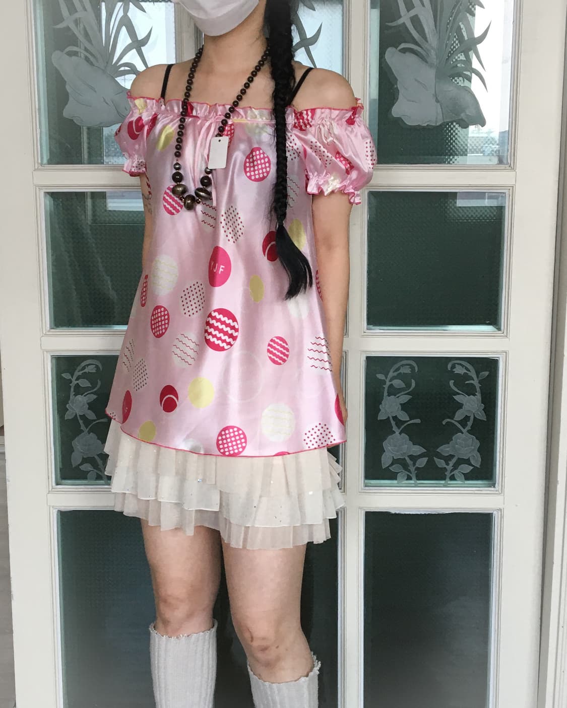 Pattern point blouse 상품이미지5