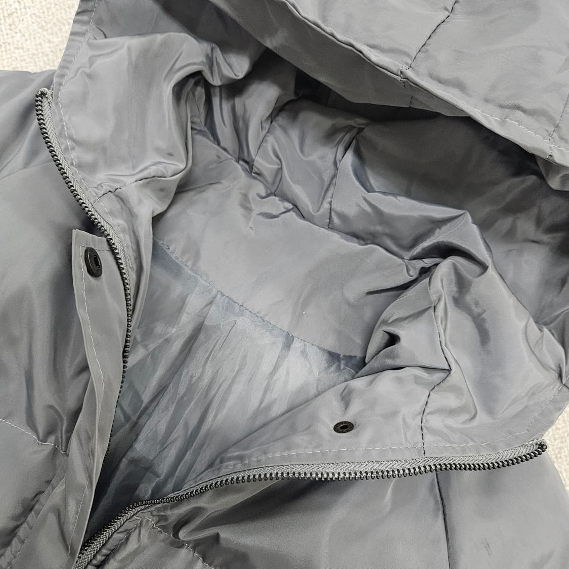 [실측확인] 캐주얼 후드 롱 패딩 점퍼 1203JM1 상품이미지2