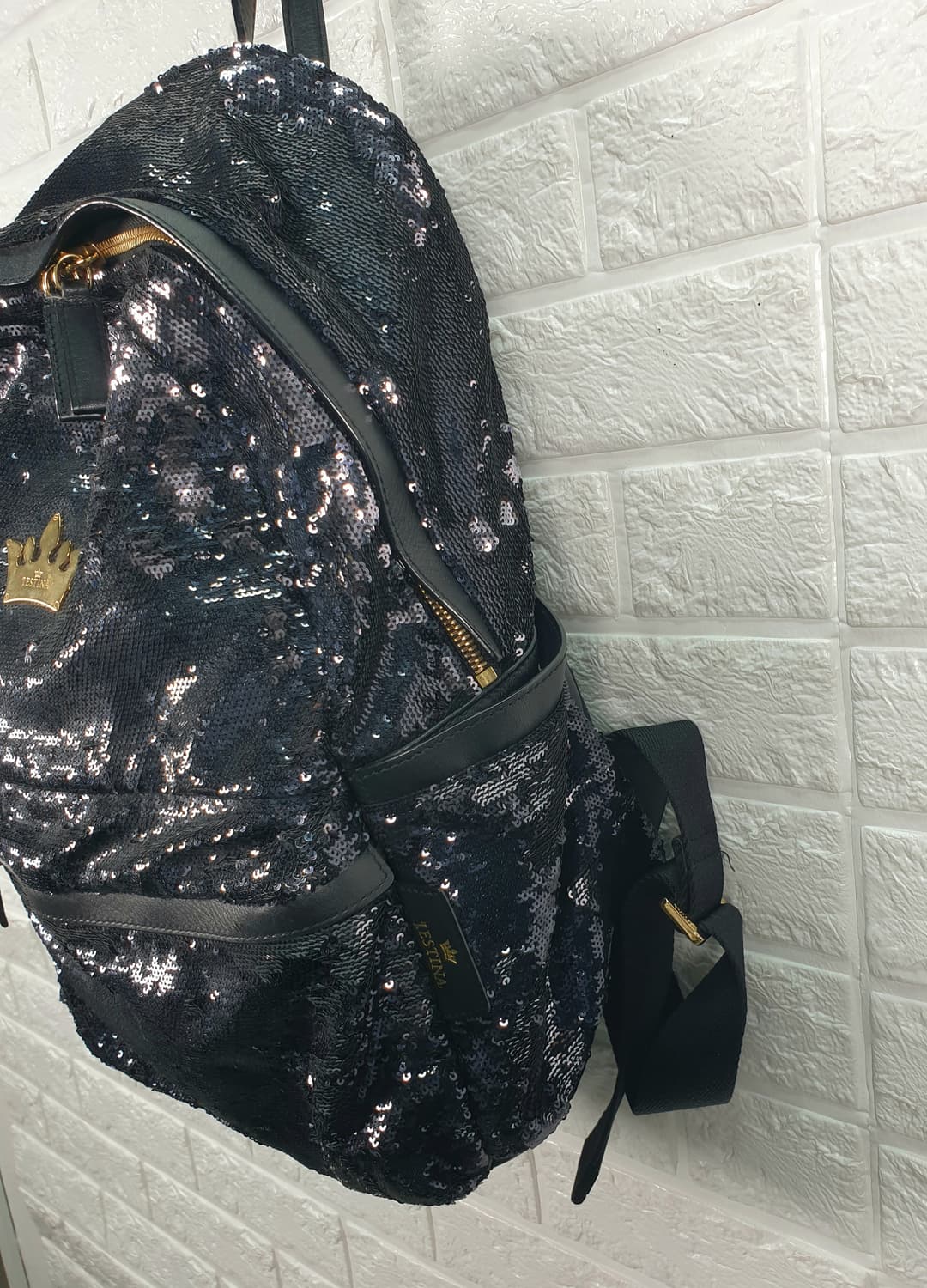 제이에스티나 스팽글 백팩 상품이미지5