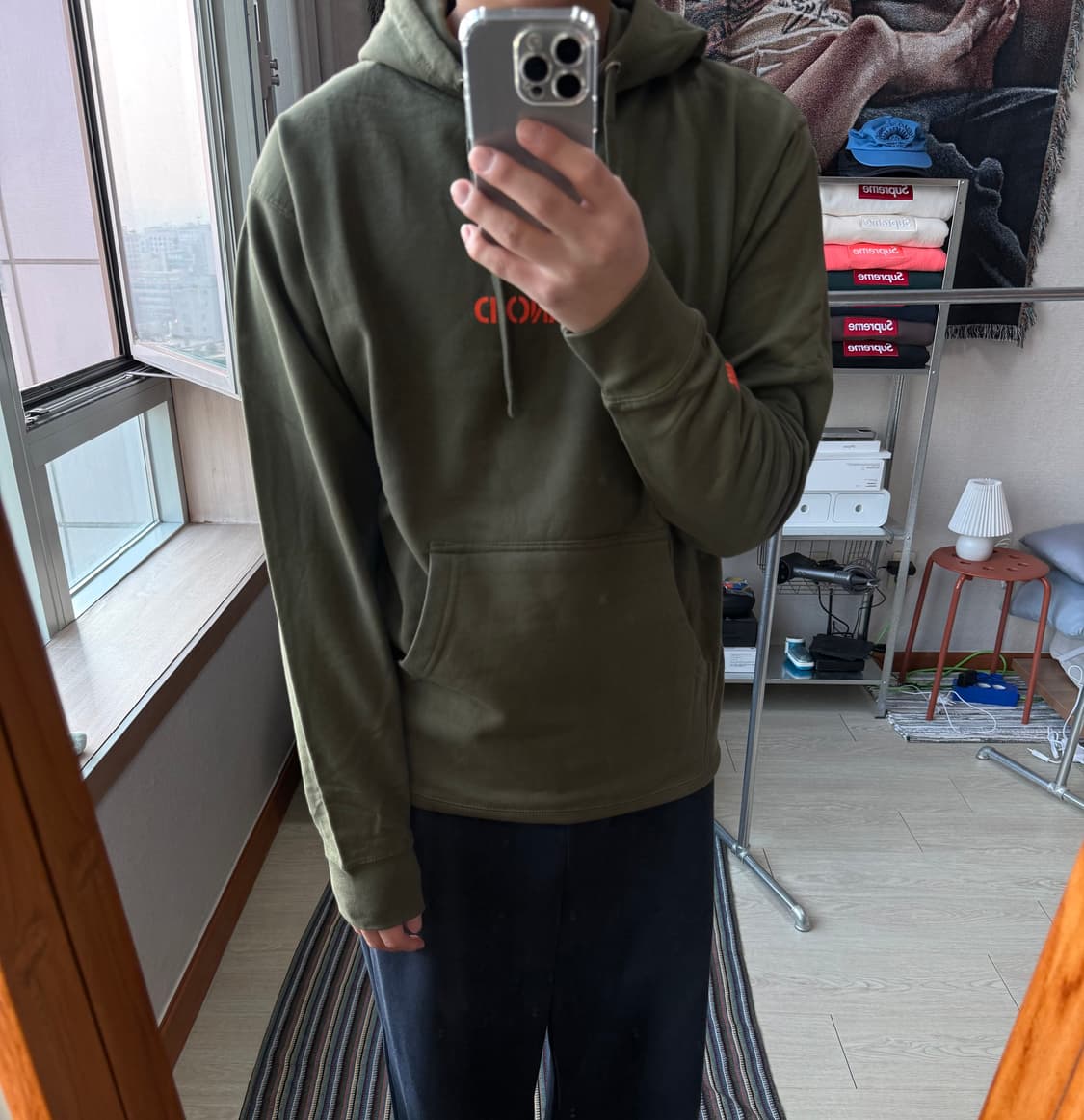 안티소셜소셜클럽 언디핏 후드티 상품이미지1