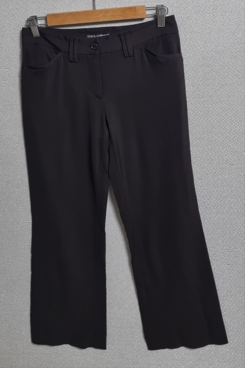 실측 28) 돌체앤가바나 다크브라운 슬랙스 상품이미지1