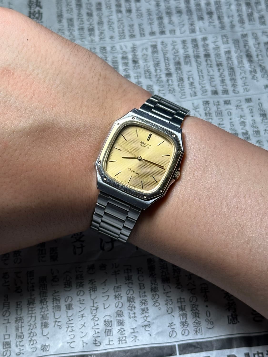 SEIKO quartz chronos 상품이미지5