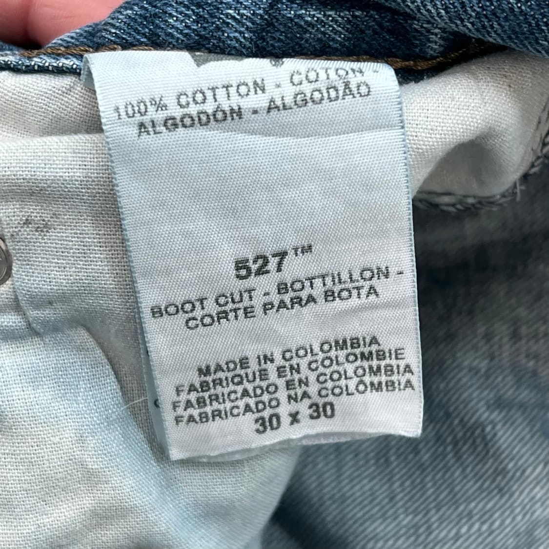 리바이스 527 부츠컷 데님팬츠 r3007 상품이미지8