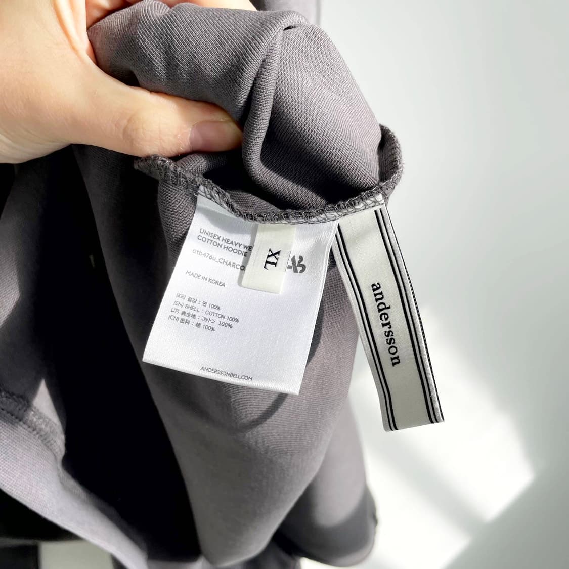 A2 앤더슨벨 후드 XL사이즈 상품이미지7