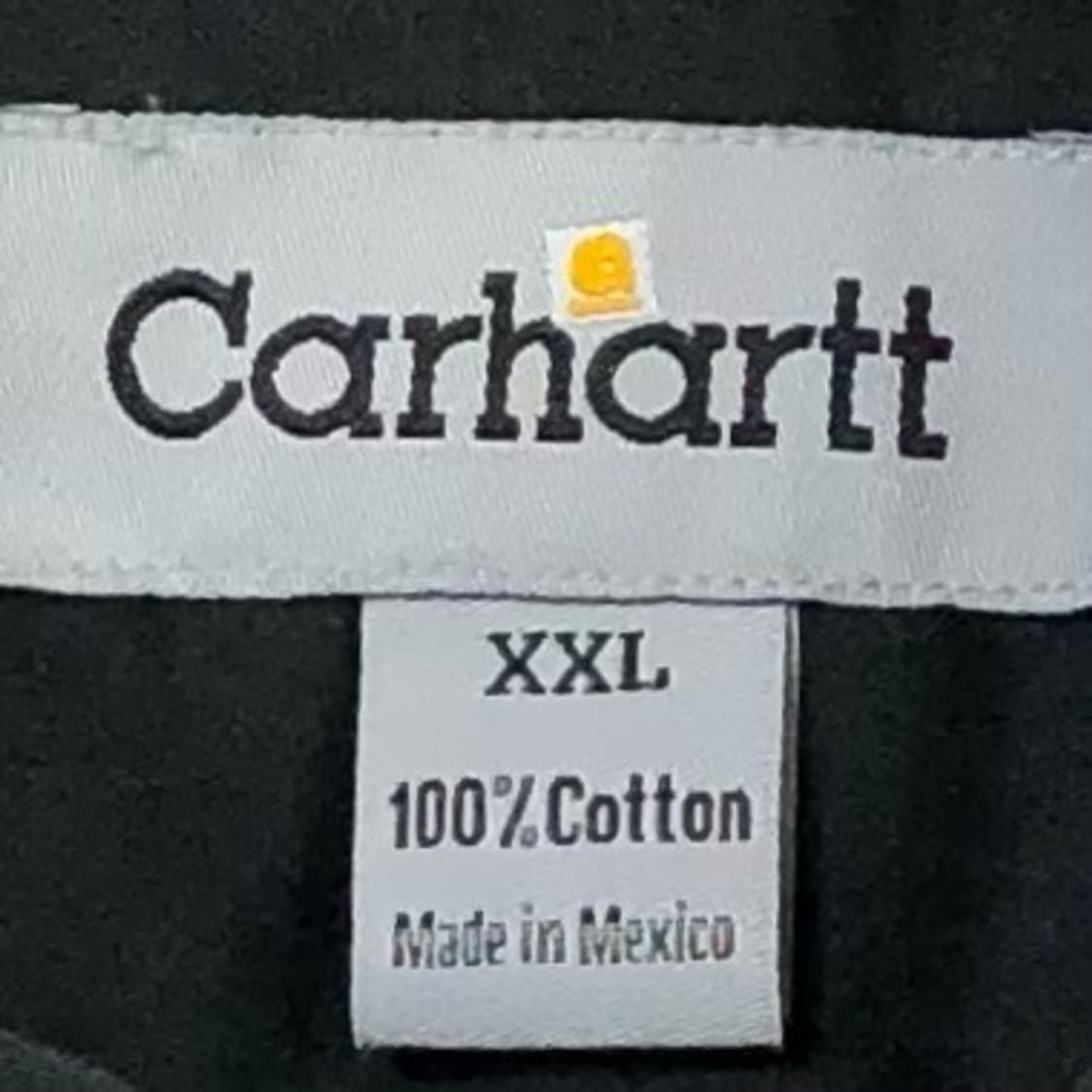 Xxl 칼하트 블랙 워크 셔츠 상품이미지3