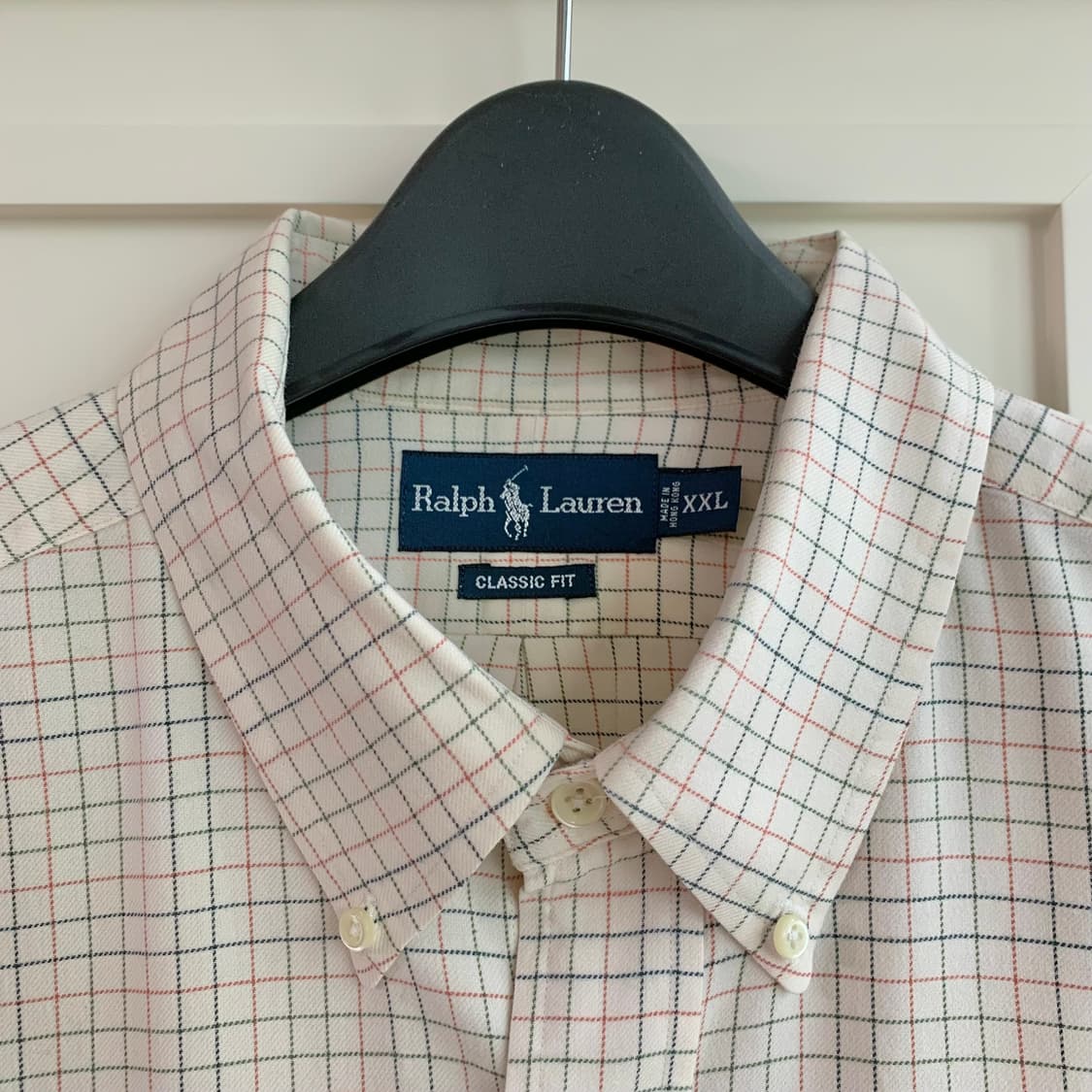  [4XL]폴로 베이지 체크 셔츠 상품이미지4
