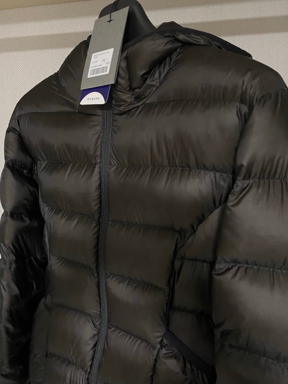 벨리에 경량 패딩 브라운 105 상품이미지4