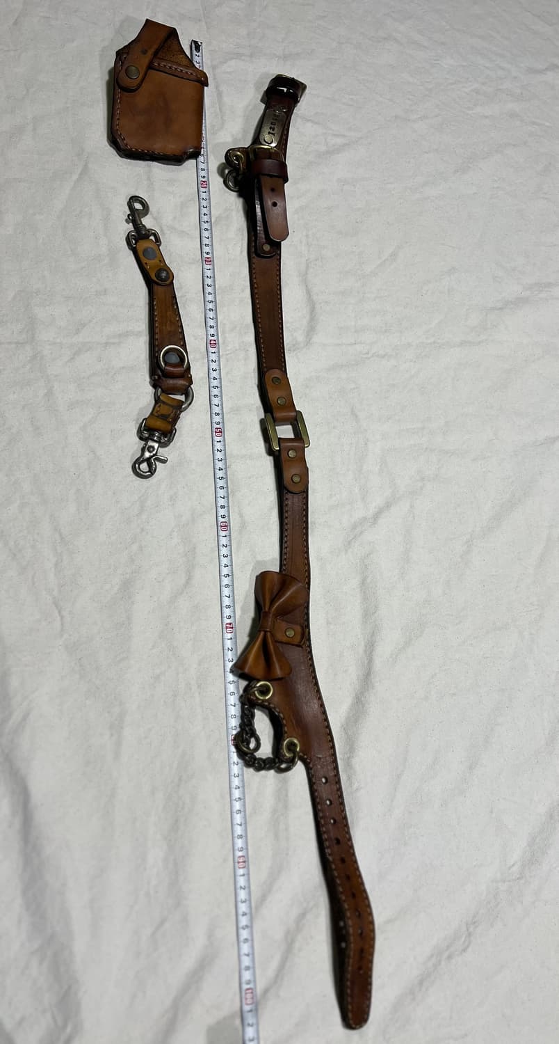 통가죽 벨트세트 상품이미지6