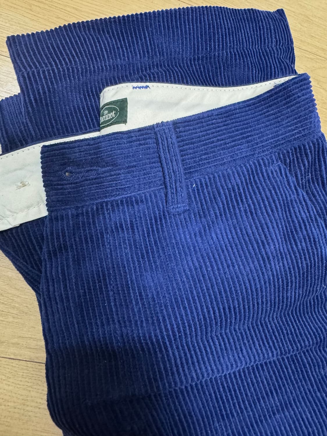 더바넷 Furrow Coduroy Pants_Blue 상품이미지6