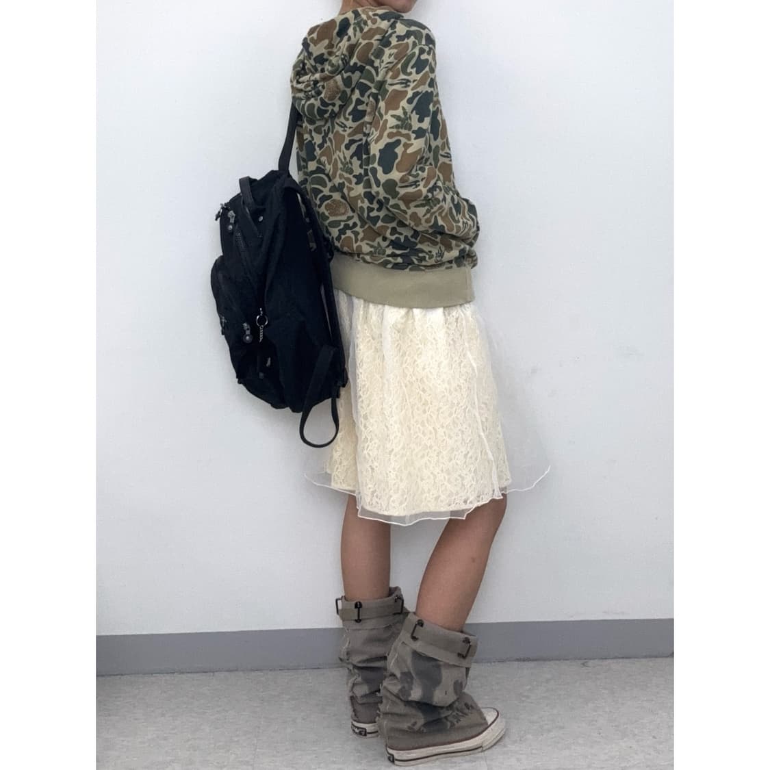 빈티지 러블리 샤 스커트 상품이미지2