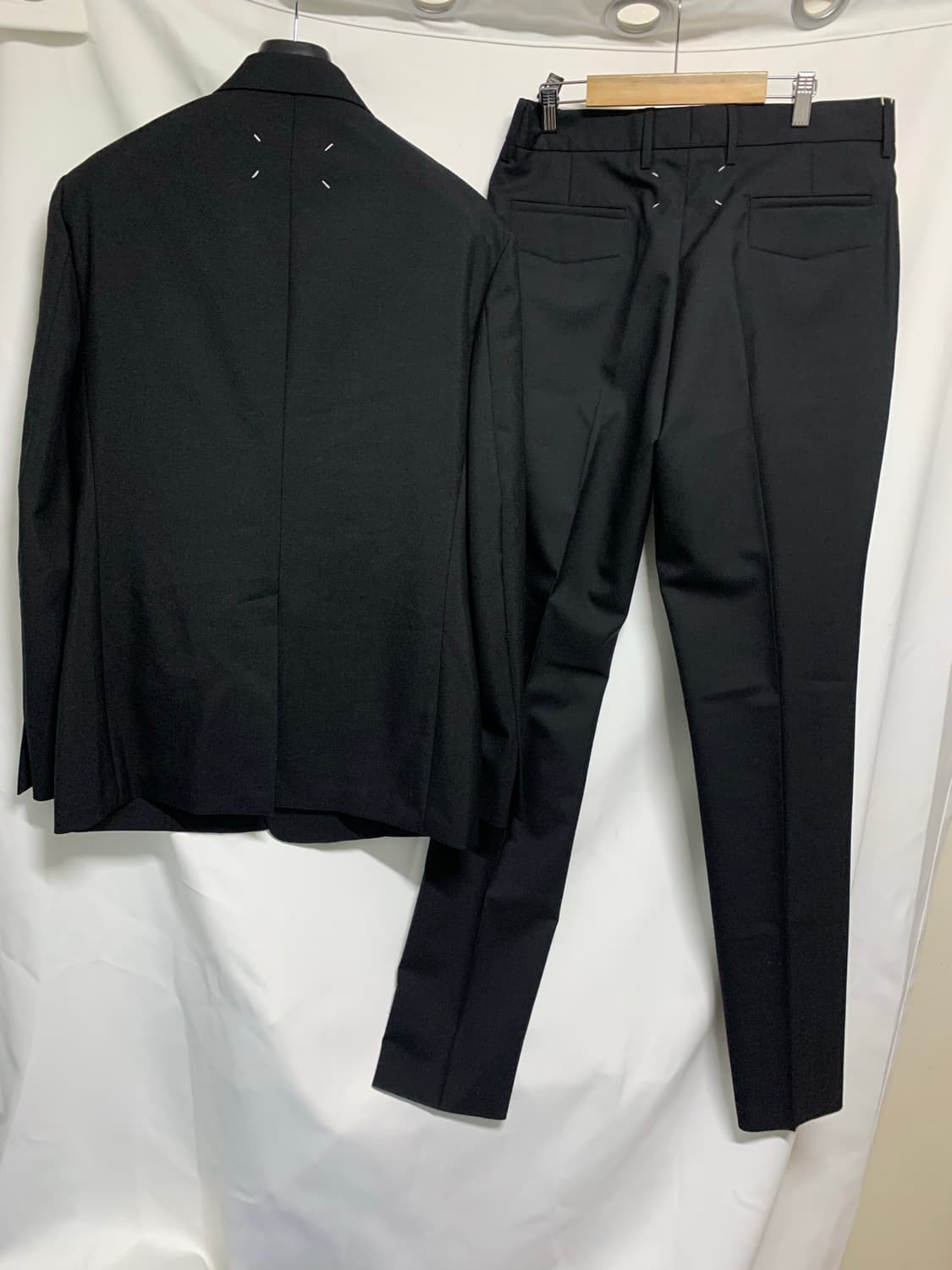 마르지엘라 블랙 수트 셋업 울100%20-21SS 50 상품이미지7