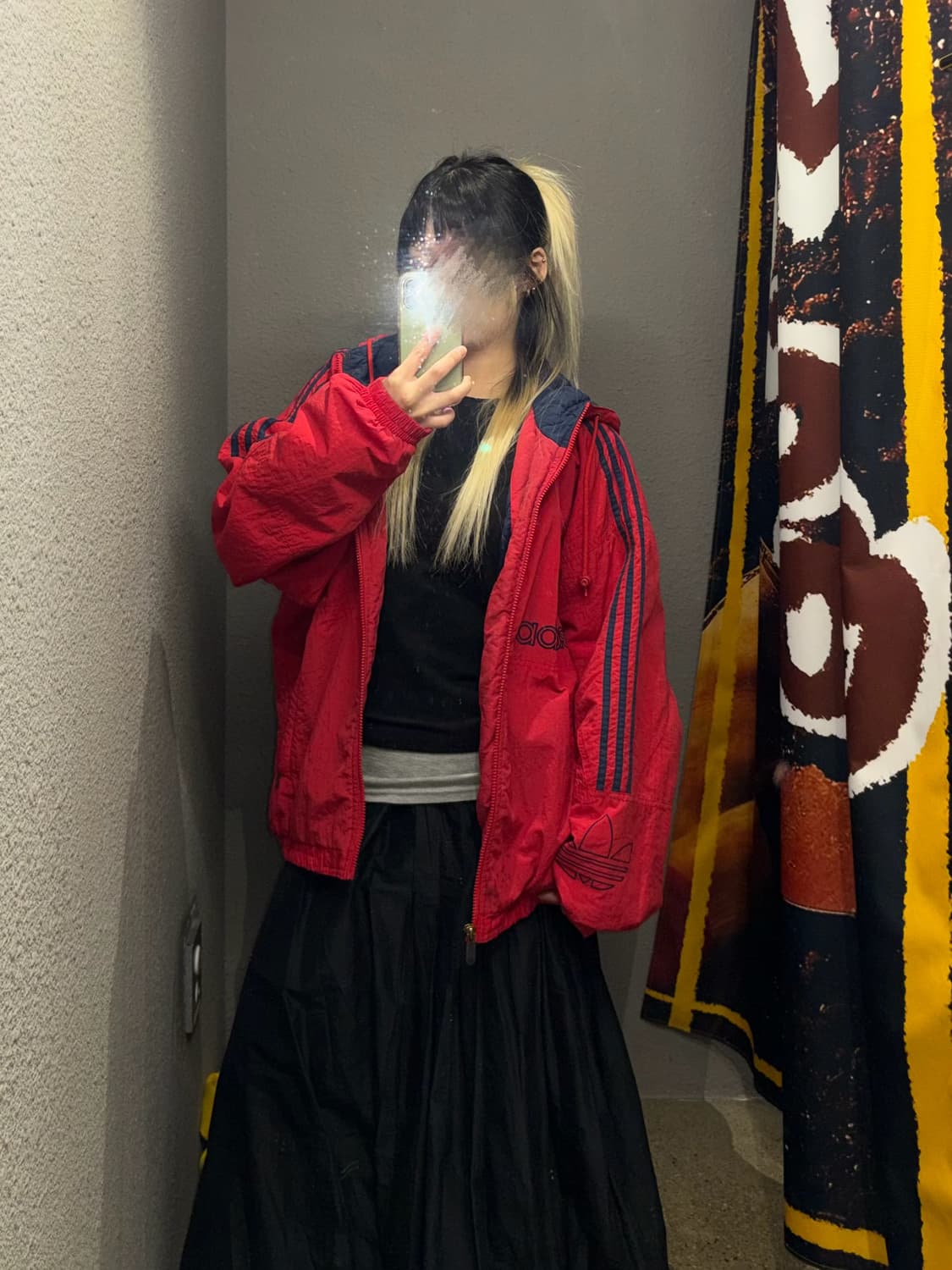 아디다스 올드스쿨 후드 봄버자켓 상품이미지2