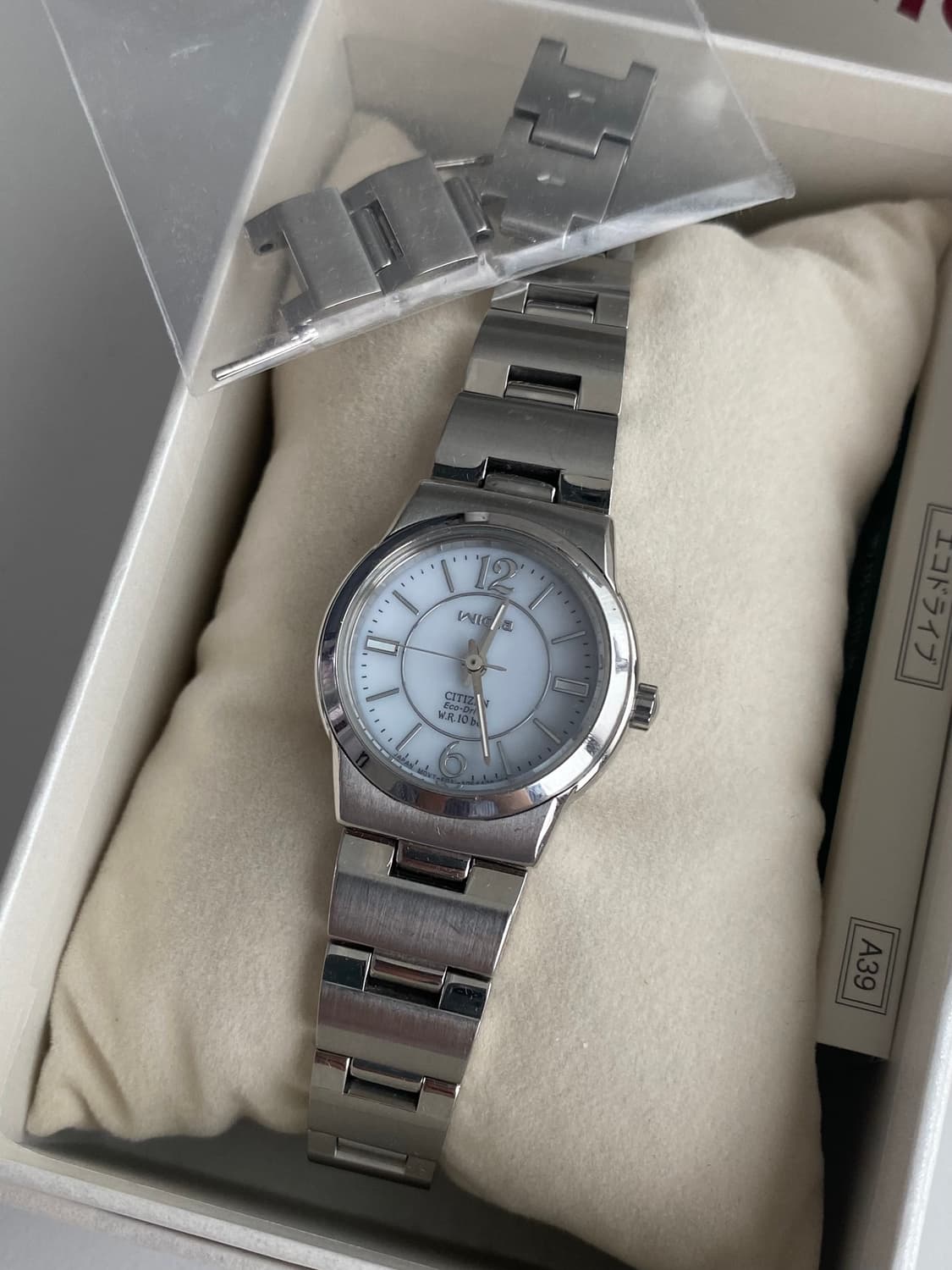 Citizen 시티즌 Eco-drive 에코드라이브 쿼츠 아이스블루 상품이미지1