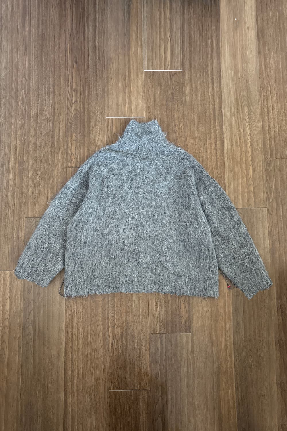 Faccies Hairy Knit Zip Cardigan 상품이미지8