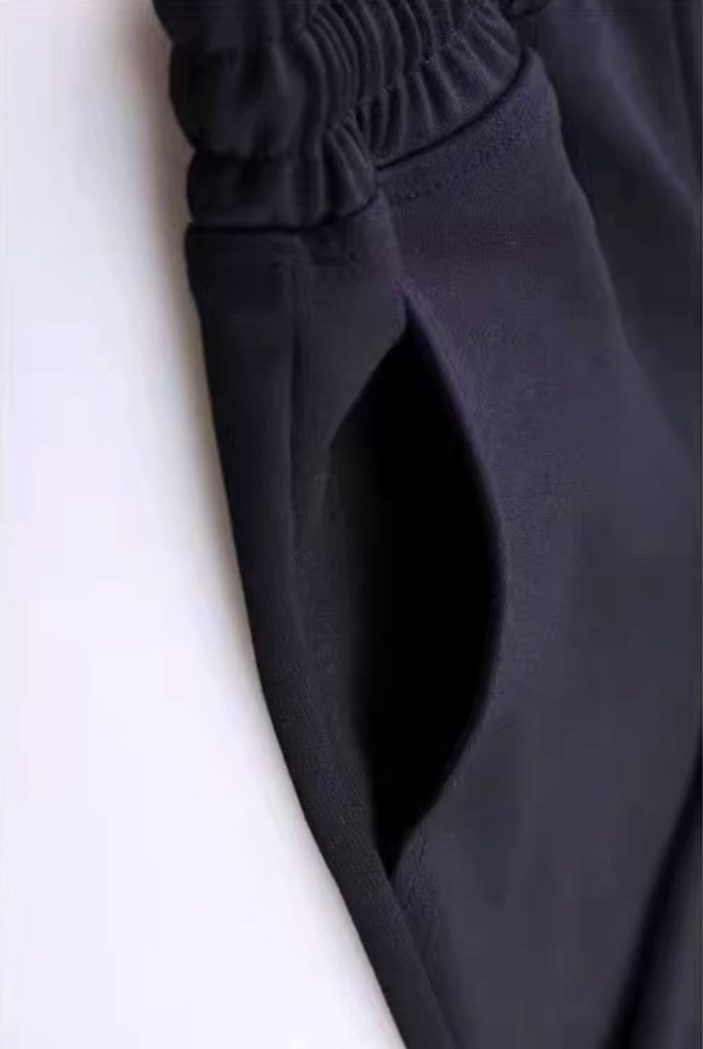 로에베  가죽 트리밍 코튼 저지 스웨트 팬츠 상품이미지7