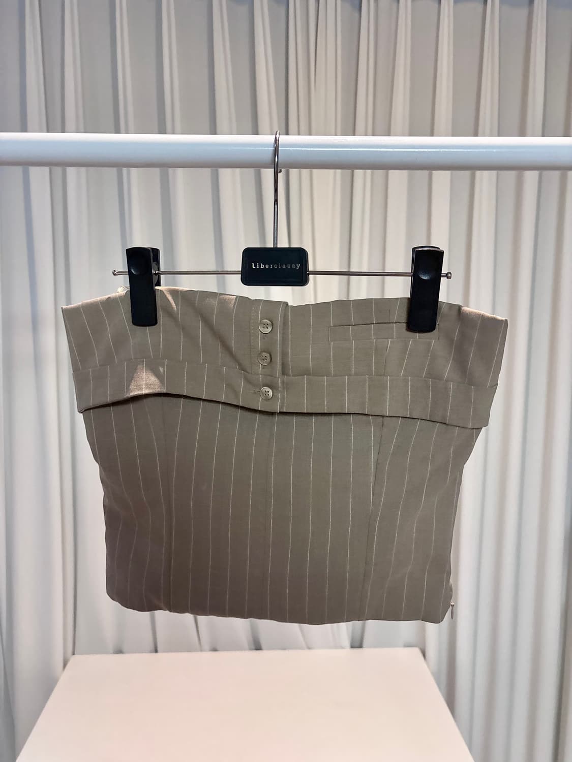 ZARA 자라 스트라이프 튜브 탑 상품이미지2