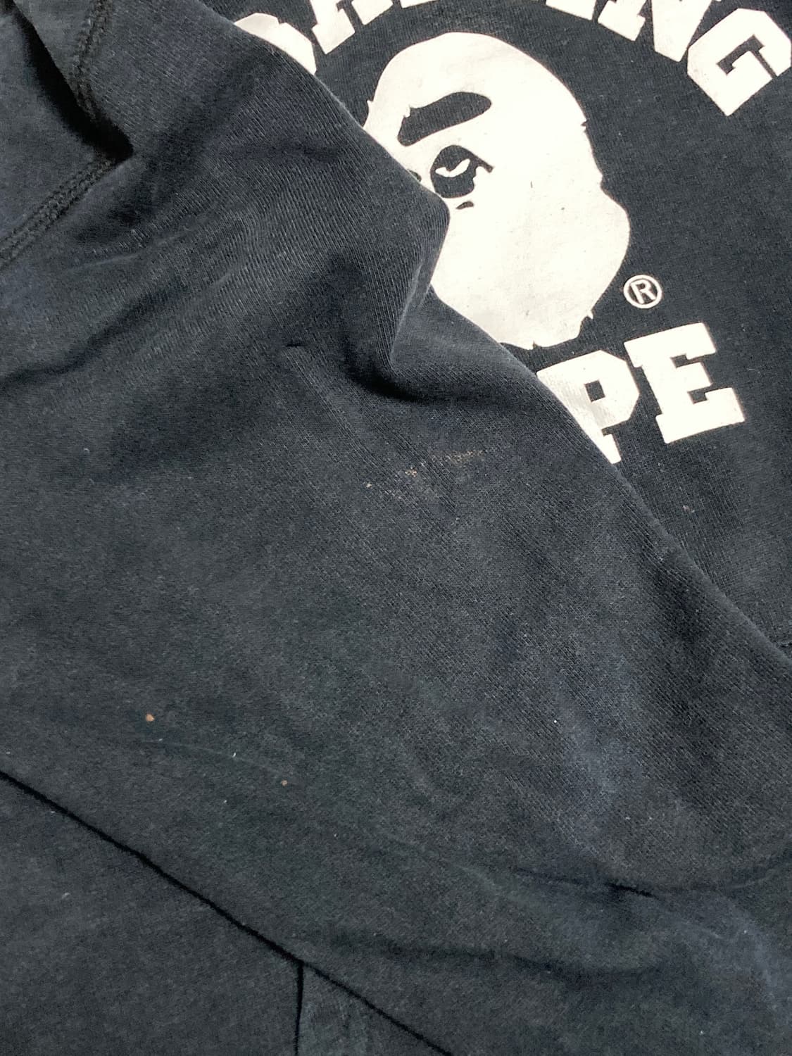 베이프 컬리지 후드티 L 상품이미지5