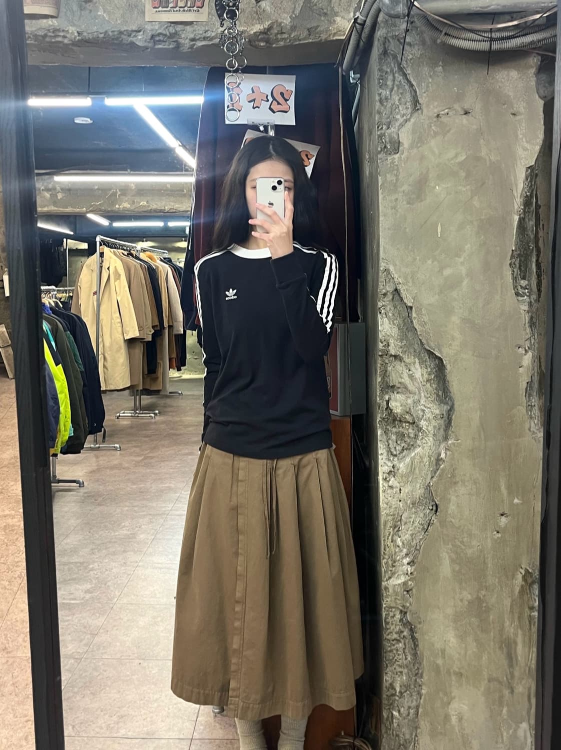 아디다스 긴팔티 블랙 XS #csz3584 상품이미지2