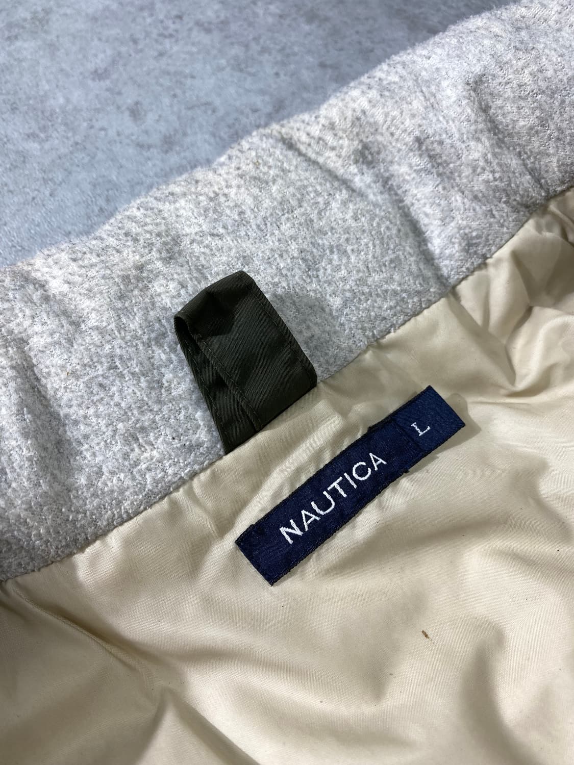 [L] Nautica 노티카 카키 투웨이 덕다운 패딩 상품이미지8