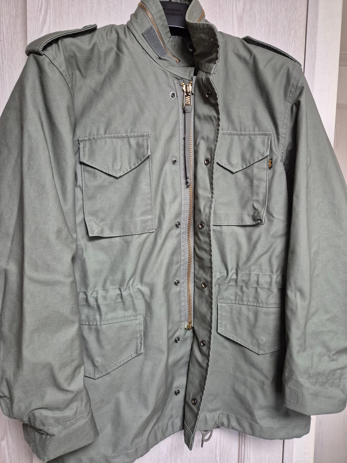 [ 1회착 ] 알파인더스트리 m65 필드자켓 S사이즈 (국내 L사이즈) 상품이미지3