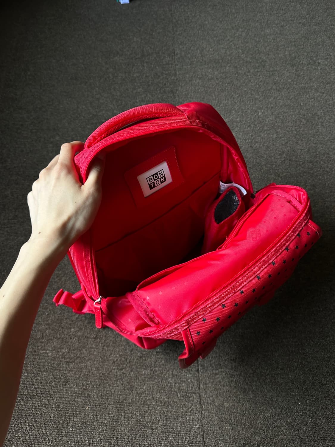BonTon 크레파스 스퀘어 백팩 상품이미지7
