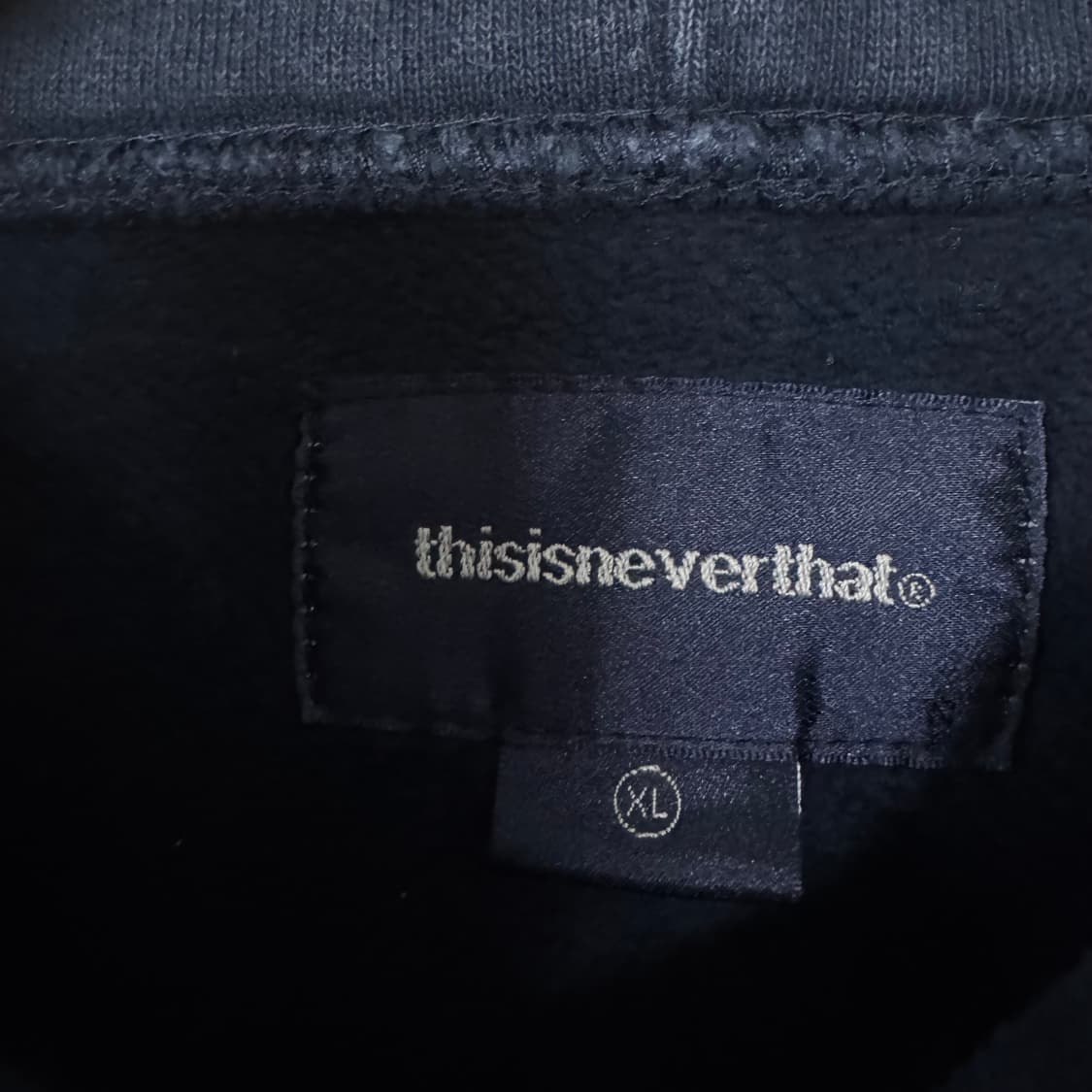 디스이즈네버댓 자수로고 후드티 상품이미지3