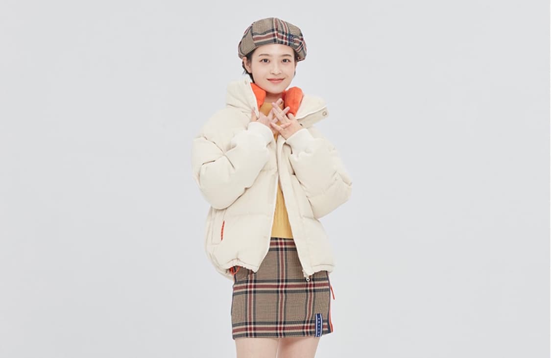 로맨틱 크라운 이누이트 코듀로이 덕다운 파카 숏패딩 상품이미지4