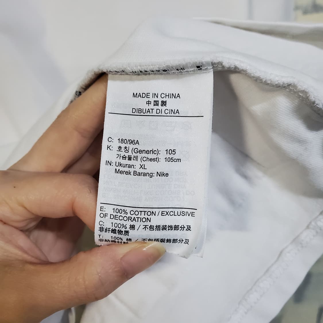 나이키 스우시 뒷프린팅 반팔티셔츠  상품이미지5