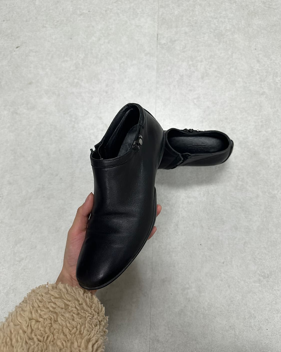 막스마라 레더 앵클 슈즈   상품이미지3