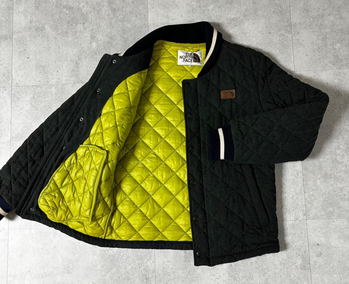 노스페이스 퀼팅 붐버 울 자켓 상품이미지2